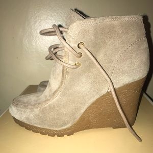 Michael Kors wedge bootie
